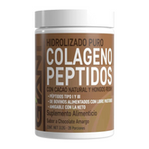 Péptidos de Colágeno Hidrolizado Tipo 1 y 3 Con Cacao y Hongos Reishi 28 Serv 312 gr