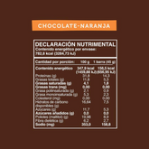 BARRA DE PROTEÍNA VEGANA SABOR CHOCOLATE NARANJA