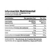 Creatina Monohidratada 240 Caps | Creatine Monohydrate