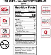 ISO WHEY BAG 100% PROTEIN ISOLATE 5 LBS
