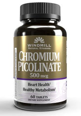 CHROMIUM PICOLINATE 500MG 60 CAPSULAS