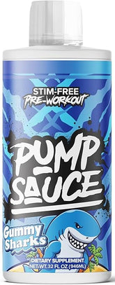 Pump Sauce Stim Free Pre-workout (sin estimulantes) 32 oz