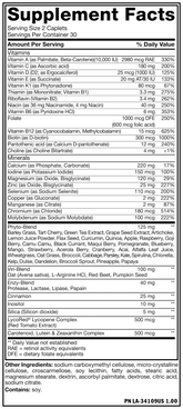 MUTANT MULTIVITAMICO 60 TABLETAS