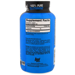 BPI | L-Glutamine 1000 mg Capsulas 240 ct