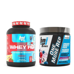 BPI WHEY-HD + BPI One More Rep