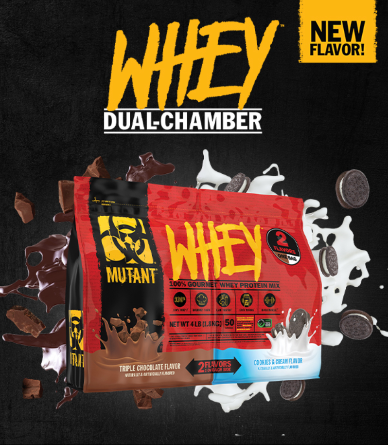 MUTANT WHEY DUAL 4LBS 61 Serv.