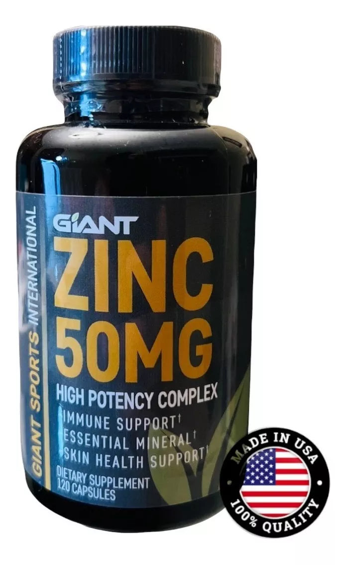 Citrato de Zinc 50 mg 120 Capsulas