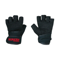 GUANTES NEGROS WASH. WRIST WRAP  WEIGHTLIG  (8751)