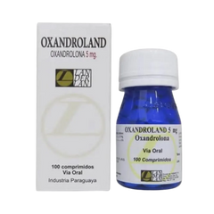 Oxandrolona 5mg 100 comprimidos