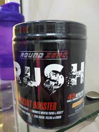 PRE- WORKOUT RUSH 45 SERVS. ROUND ZERO
