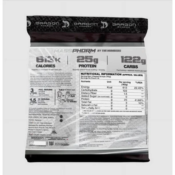 Mass Phormn 12 lbs Dragon Pharma