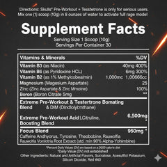 Skulls pre-workout Xtremew  300 g