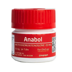 ANABOL (METHANDROSTENOLONE) 25 MG X 50 TABLETAS