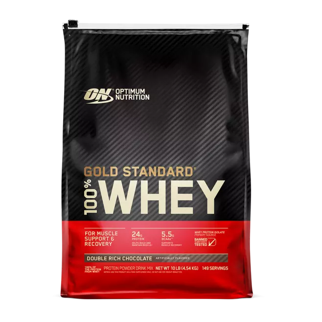 100% Whey Gold Standard 144 Serv 10 lbs