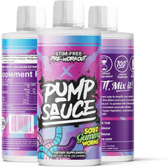 Pump Sauce Stim Free Pre-workout (sin estimulantes) 32 oz