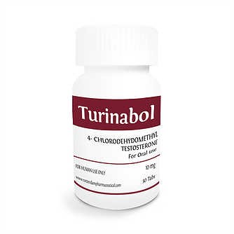 TURINABOL (4-CHLORODEHYDROMETHYL) 10 MG X 50 TABLETAS