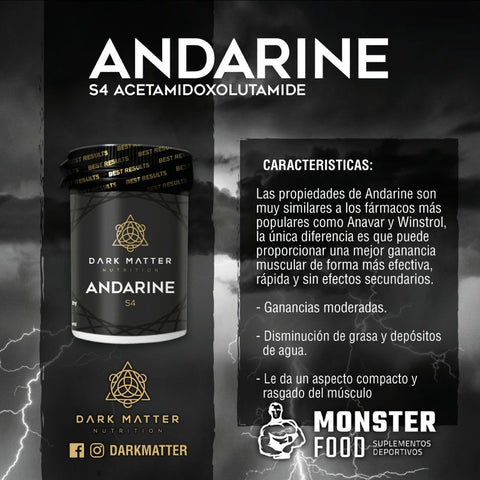 ANDARINE S4 ACETAMIDOXOLUTAMIDE 60 TABLETAS