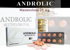 PROVIRON ANDROLIC (MESTEROLONA) 25mg x 20 Tabs