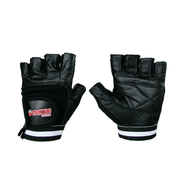 GUANTES NEGROS/BLANCO (8738-04)