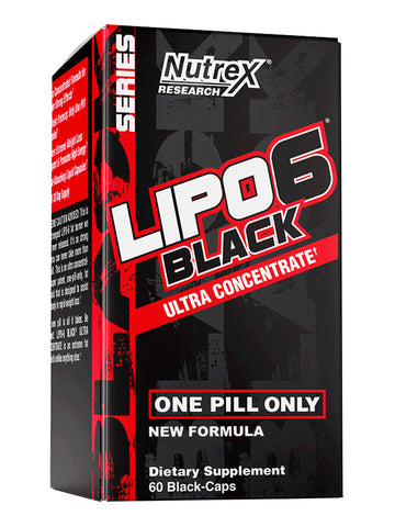 LIPO 6 BLACK ULTRA CONCENTRATE 60 Capsulas