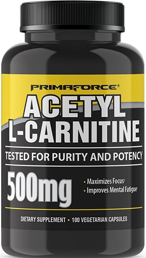ACETYL L CARNITINA 500 mg 100 capsulas