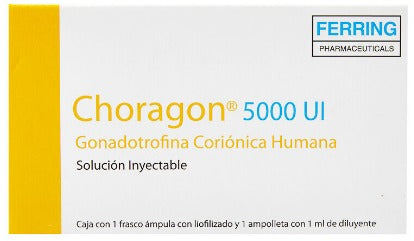 CHORAGON 5000UI-GONADOTROFINA