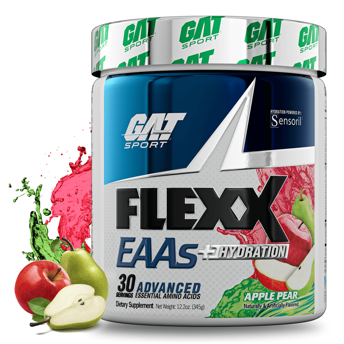 Bote de producto Flexx EAAs +Hydration de Gat Sport