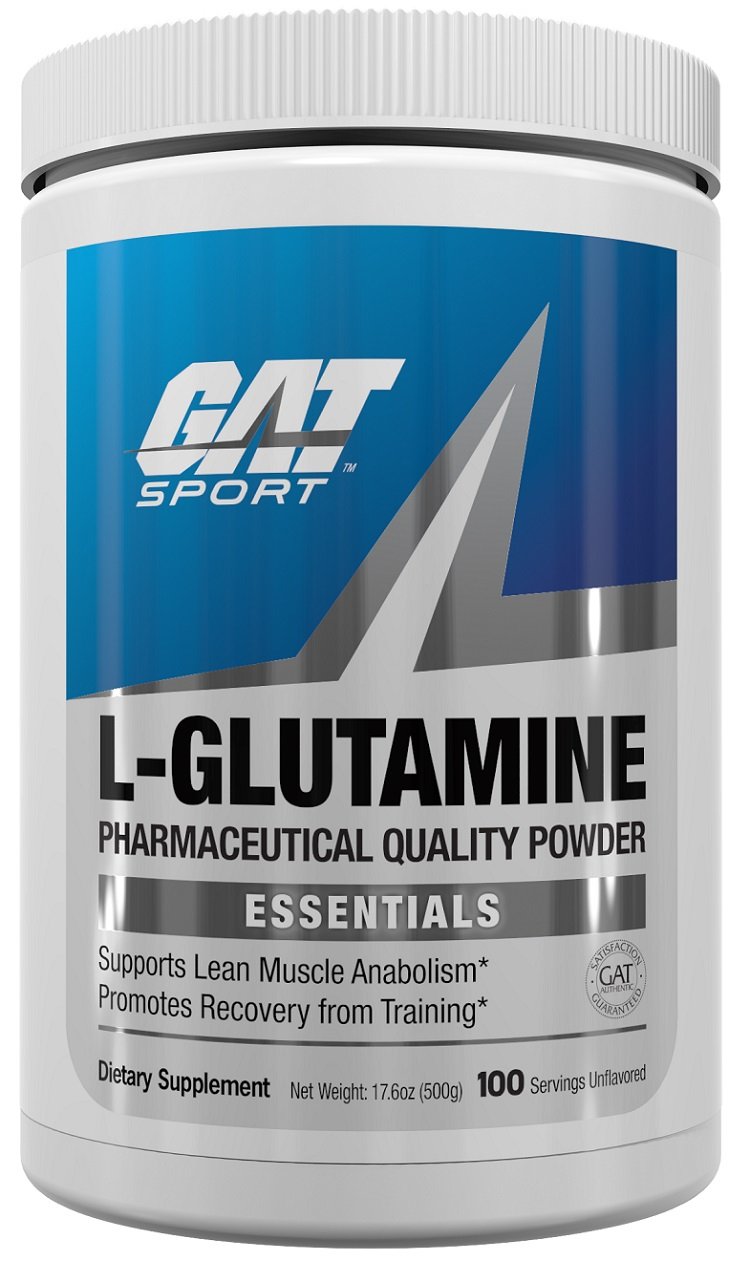 Bote de producto L-Glutamine 500g de GAT Sport