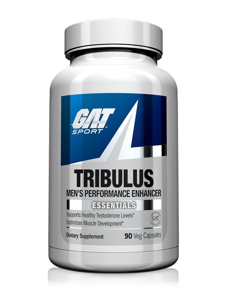 Frasco con tabletas del producto Tribulus de GAT Sport